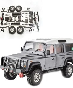 TFL C1704 1/10 Climbing Car Frame Metal Car Frame With Car Shell - KIT Version