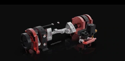 TOYAN RS-L200 Twin Rotor Wankel Rotary Engine Model Water-cooled - Image 11