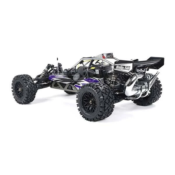 Rovan Baha320 Gas BAJA Buggy 1/5 Scale 32CC Gas Truck READY-TO-RUN - Black - Image 4