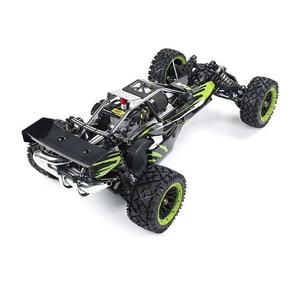 Rovan Baha320 Gas BAJA Buggy 1/5 Scale 32CC Gas Truck RTR Baja Crawler - Green - Image 8