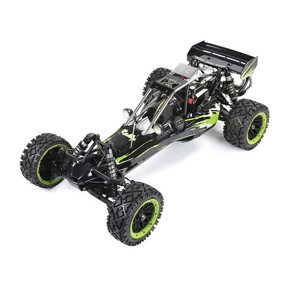 Rovan Baha320 Gas BAJA Buggy 1/5 Scale 32CC Gas Truck RTR Baja Crawler - Green - Image 4