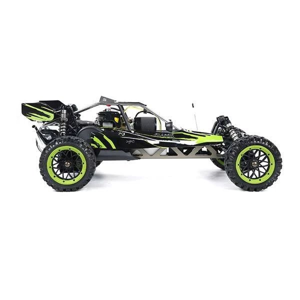 Rovan Baha320 Gas BAJA Buggy 1/5 Scale 32CC Gas Truck RTR Baja Crawler - Green - Image 3
