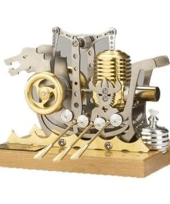 Stirling Engine Kit 2500RPM Dragon Ship Assembly Stirling Engine DIY Kit For Gift Collection Enginediy
