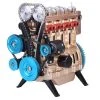 Teching Engine Kit 4 Cylinder Car Engine Assembly Kit Gift Collection DM13-B