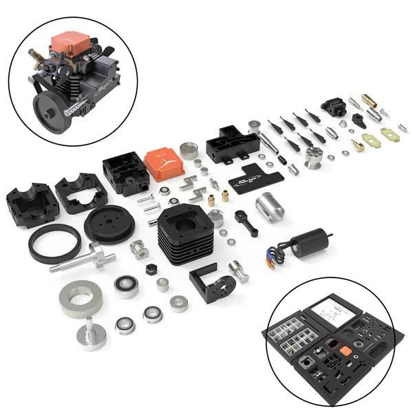 TOYAN Engine DIY 4 Stroke RC Model Engine Kit - Build Your Own RC Engine - Image 10