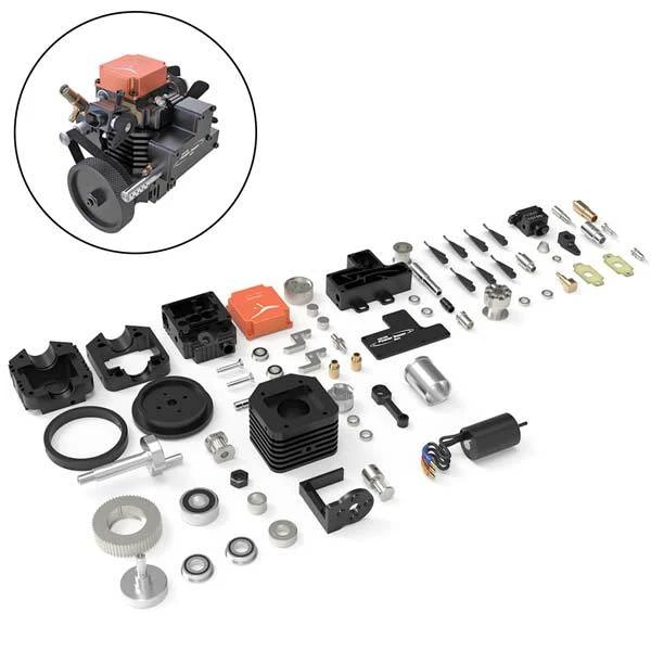 TOYAN Engine DIY 4 Stroke RC Model Engine Kit - Build Your Own RC Engine - Image 15