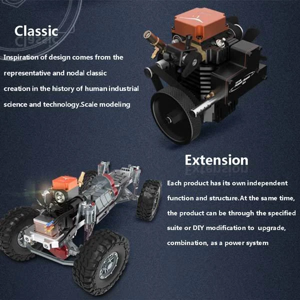 TOYAN Engine 4 Stroke RC Nitro Engine Model Kit - Build Your Engine That Works - Image 14