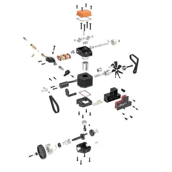 TOYAN Engine DIY 4 Stroke RC Model Engine Kit - Build Your Own RC Engine - Image 11