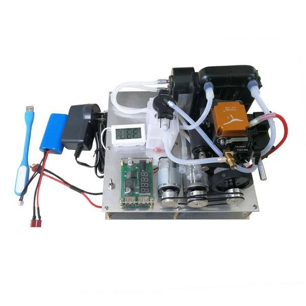 Toyan Engine FS-S100 Water-Cooled Nitro-Methanol Generator Set With Water Pump Radiator Thermometer - Image 2