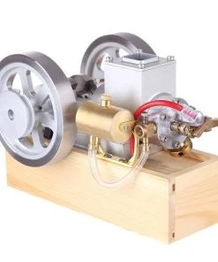 M90 Upgrade Hit & Miss Gas Engine Full Metal IC Engine With Base Collection Gift