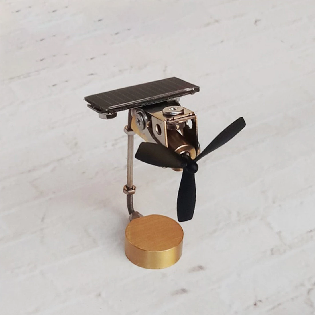 Solar Windmill Model Car Decoration STEM Toy - E Type - Image 3