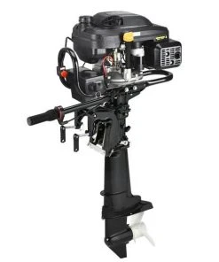 Outboard Motors, 4 Stroke 7.5Hp 196cc Air-cooled Boat Engine Outboard Boat Motor