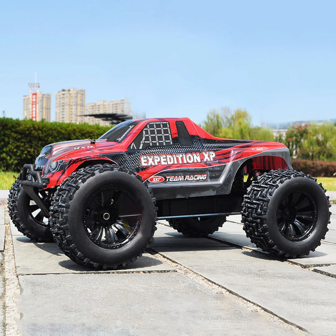 SST 1999 1:10 2.4G RC Car 100KM/H High Speed RC Car Electric 4WD Brushless Off-road Vehicle - RTR - Image 4