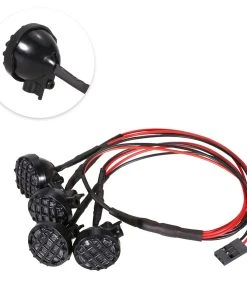 Bright LED Lamp Roof Light For HSP 1/10 1/8 Traxxas / Redcat / Axial SCX10 / TAMIYA CC01/ RC4WD D90 D110 Rock Crawler RC Car