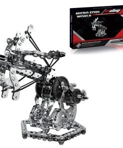 3D Metal Mechanical Puzzle Dragon Crossbow Model Assembly Kit For Kids, Teens, And Adults-812PCS