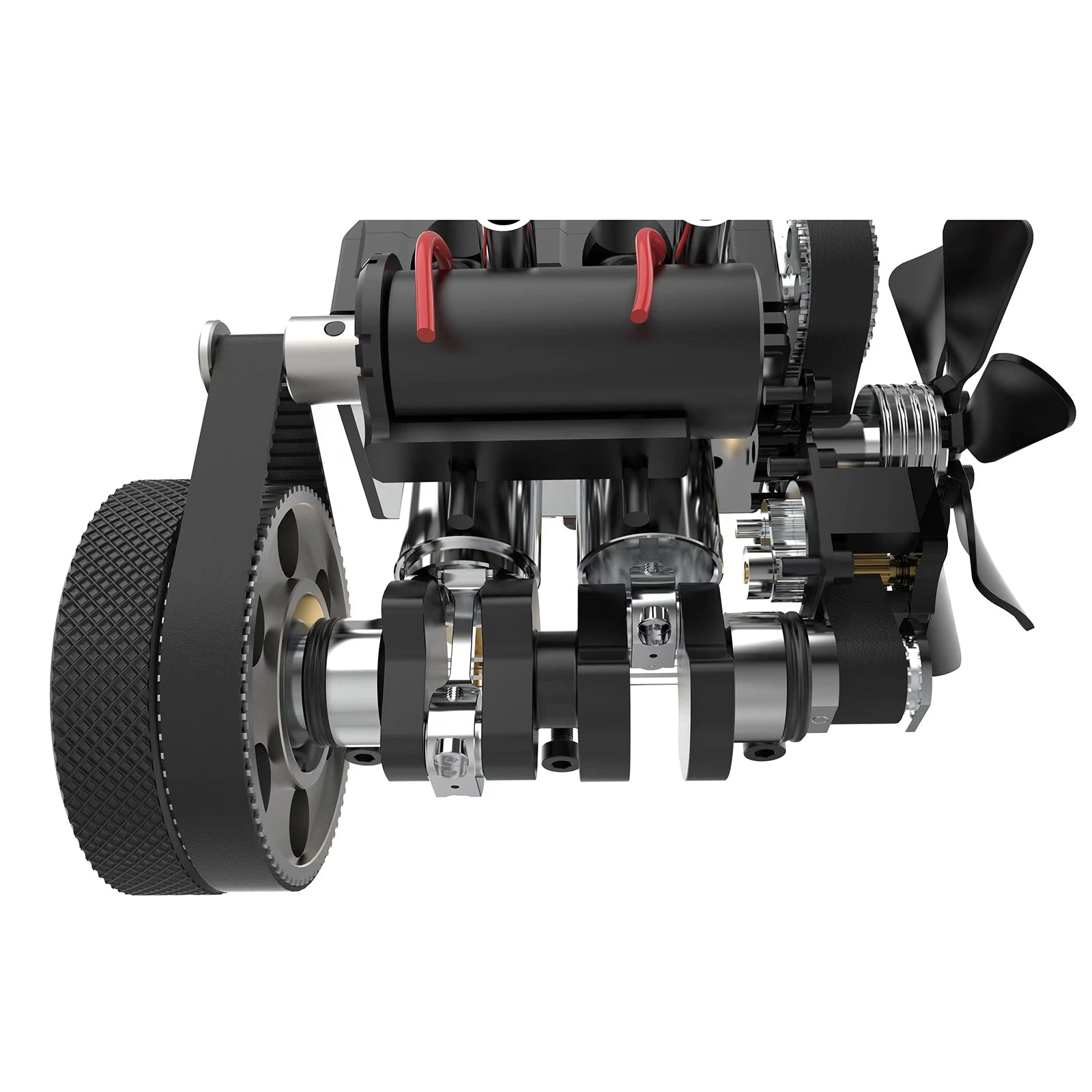 TOYAN FS-L200 Engine 2 Cylinders 4 Stroke Engine Model Kit - Build Your Own Engine That Works - Image 15