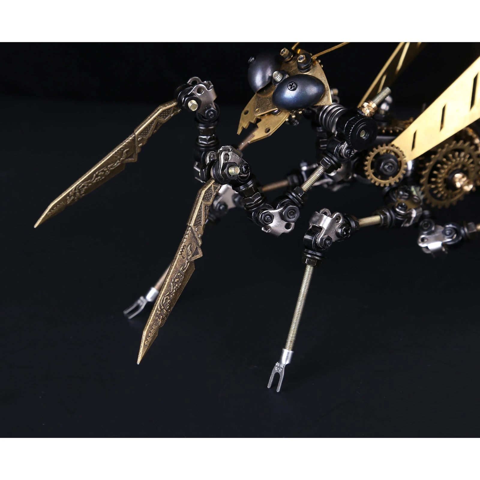 3D Puzzle Model Kit Mechanical Mantis Metal Games DIY Assembly Jigsaw Crafts Creative Gift - Image 5