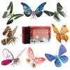 3D Metal Steampunk Craft Puzzle Mechanical Butterfly Model DIY Assembly Animal Jigsaw Puzzle Kit - Make Your Own Advent Calendar - Creative Gift-680PCS+