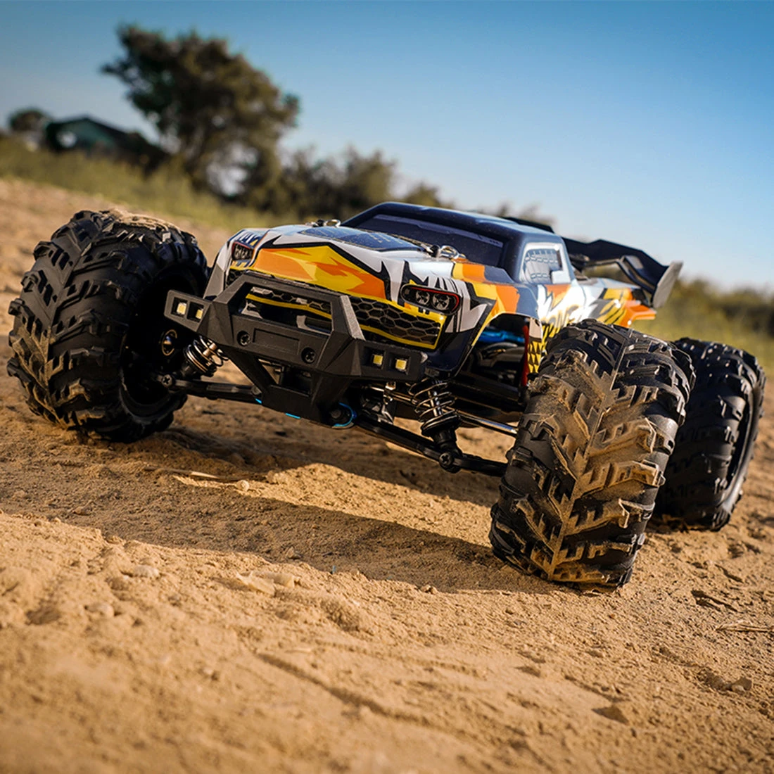 SUCHIYU 1/16 4WD 70+KM/H 2.4G RC Electric Brushless All-terrain Off-road Monster Truck Vehicle Toys Gifts - Image 6