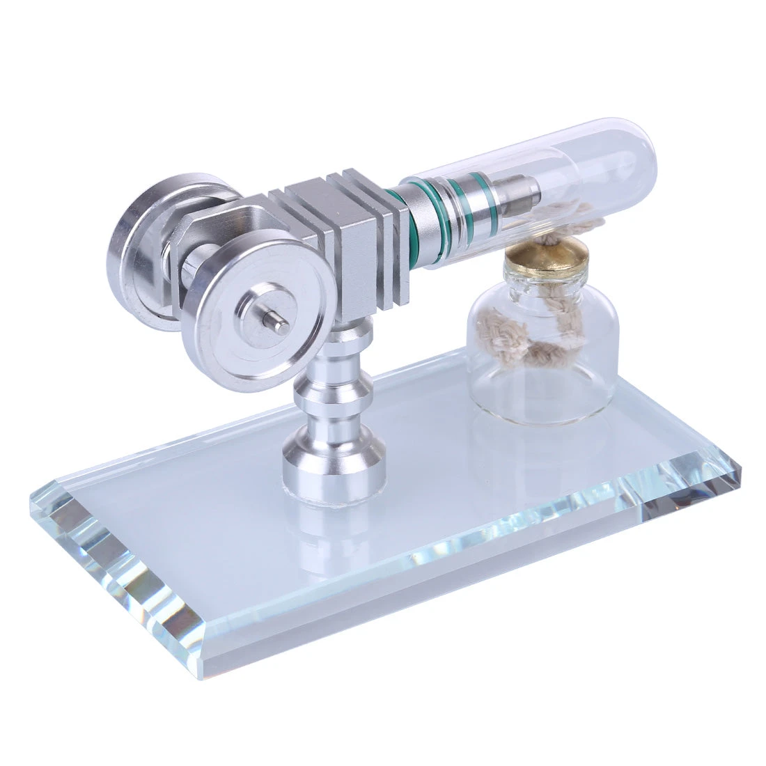 Mini Stirling Engine Kit High Speed Free Piston Pocket-Sized Stirling Engine Model Enginediy - Image 4