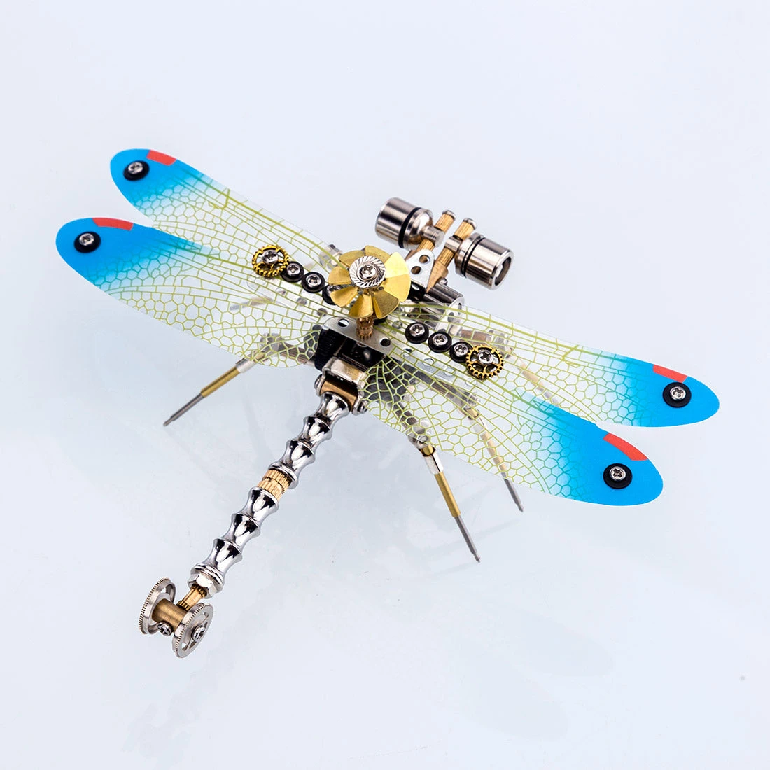 150PCS Steampunk 3D Dragonfly Model Assembly DIY Kit - Image 4