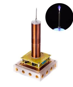 Tesla Music Coil Ion Plasma Speaker Ion Windmill Garland DC24V Singing Loudspeaker Experimenting Device Teaching Tool Desktop Toy