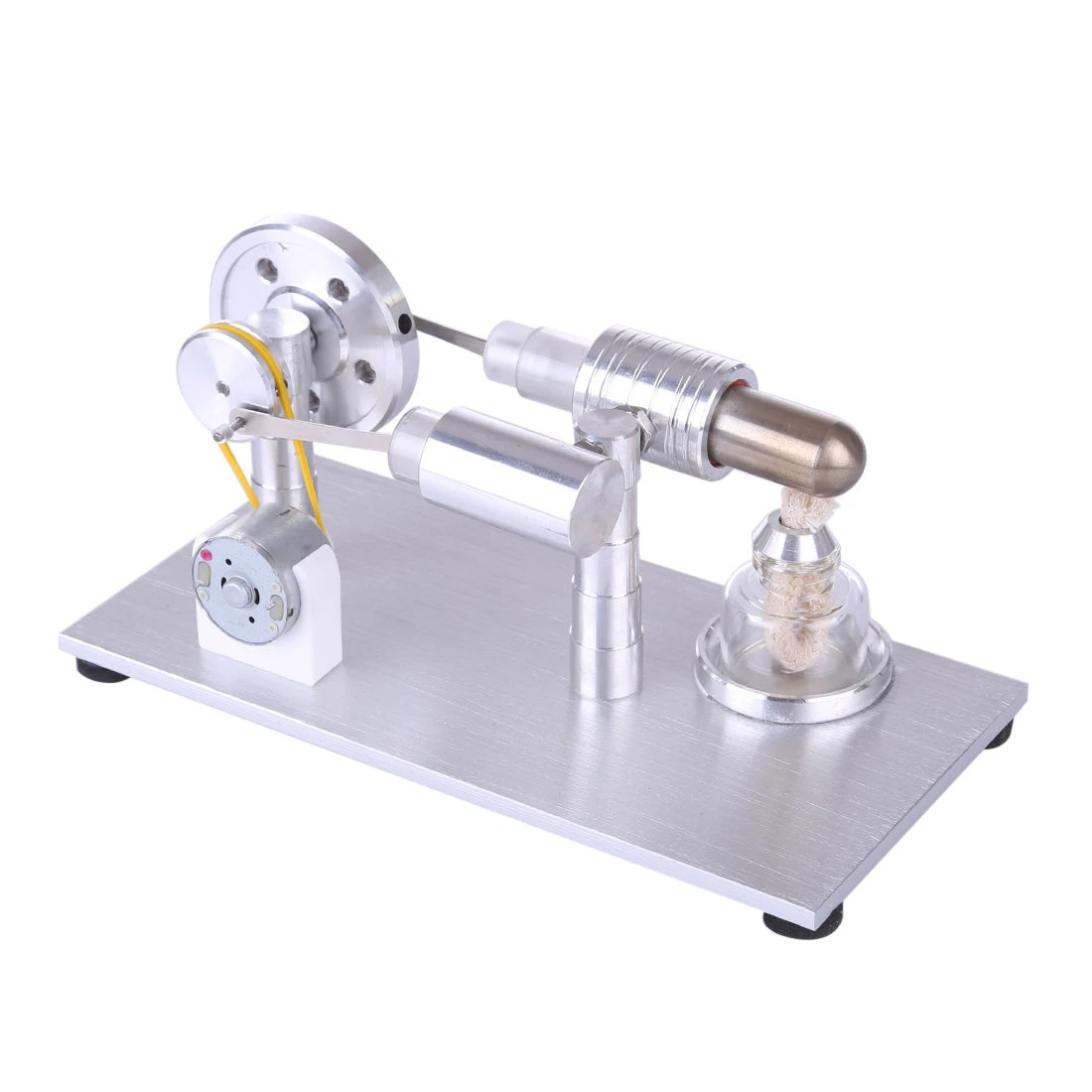 Stirling Engine Model With Generator Bulb Science Developmental Toy - Image 3