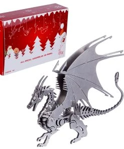 3D Puzzle DIY Model Kit Pterosaur - Make Your Own Advent Calendar - Creative Gift