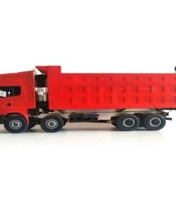 1/24 RC Truck 2.4G Full Scale RC Hydraulic Simulation 4 Front 8 Back Dump Truck Heavy Truck Model 2-speed Gearshift RTR