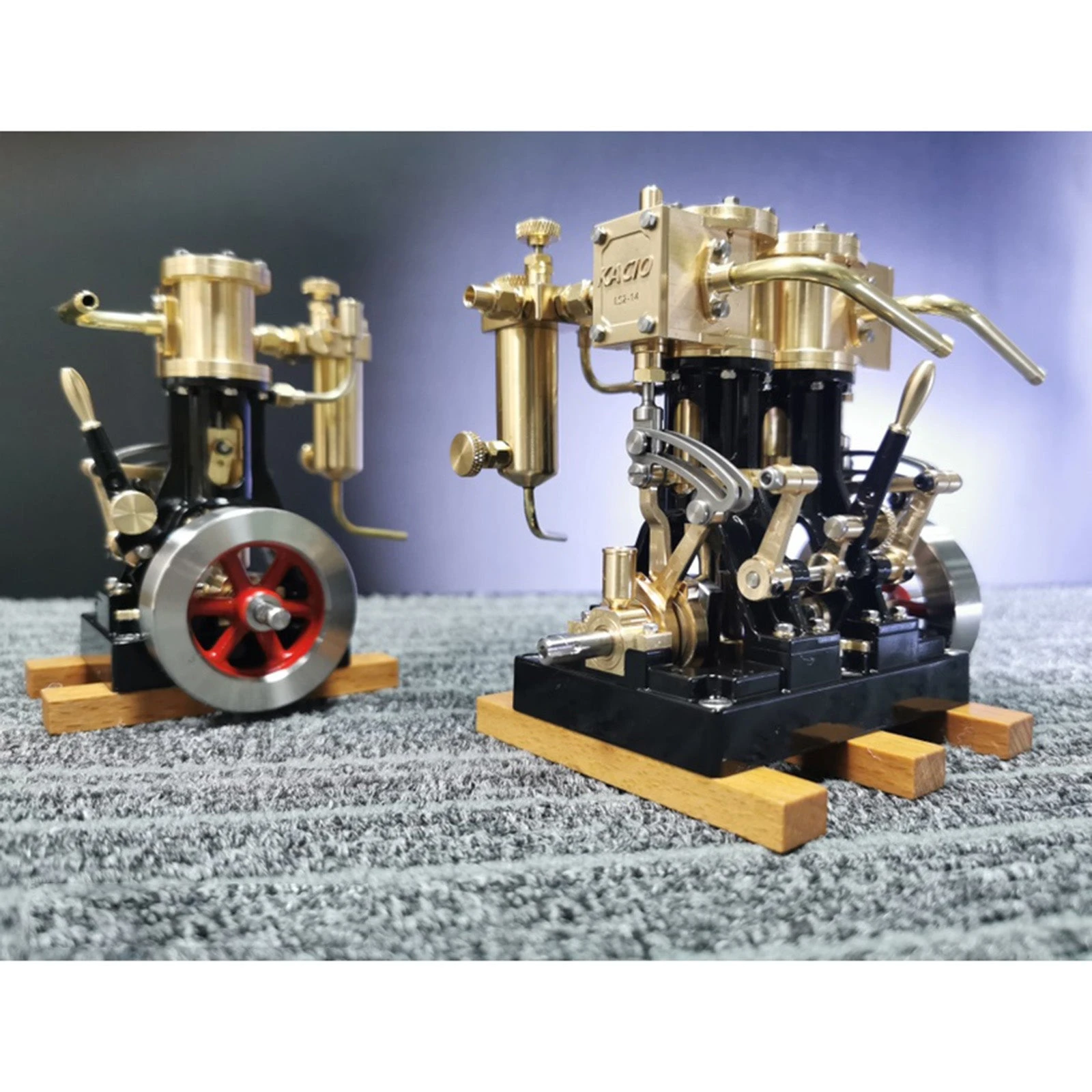 KACIO LS1-14 Single Cylinder Reciprocating Steam Engine Model For Model Ship Model Boat Above 60cm - Image 11