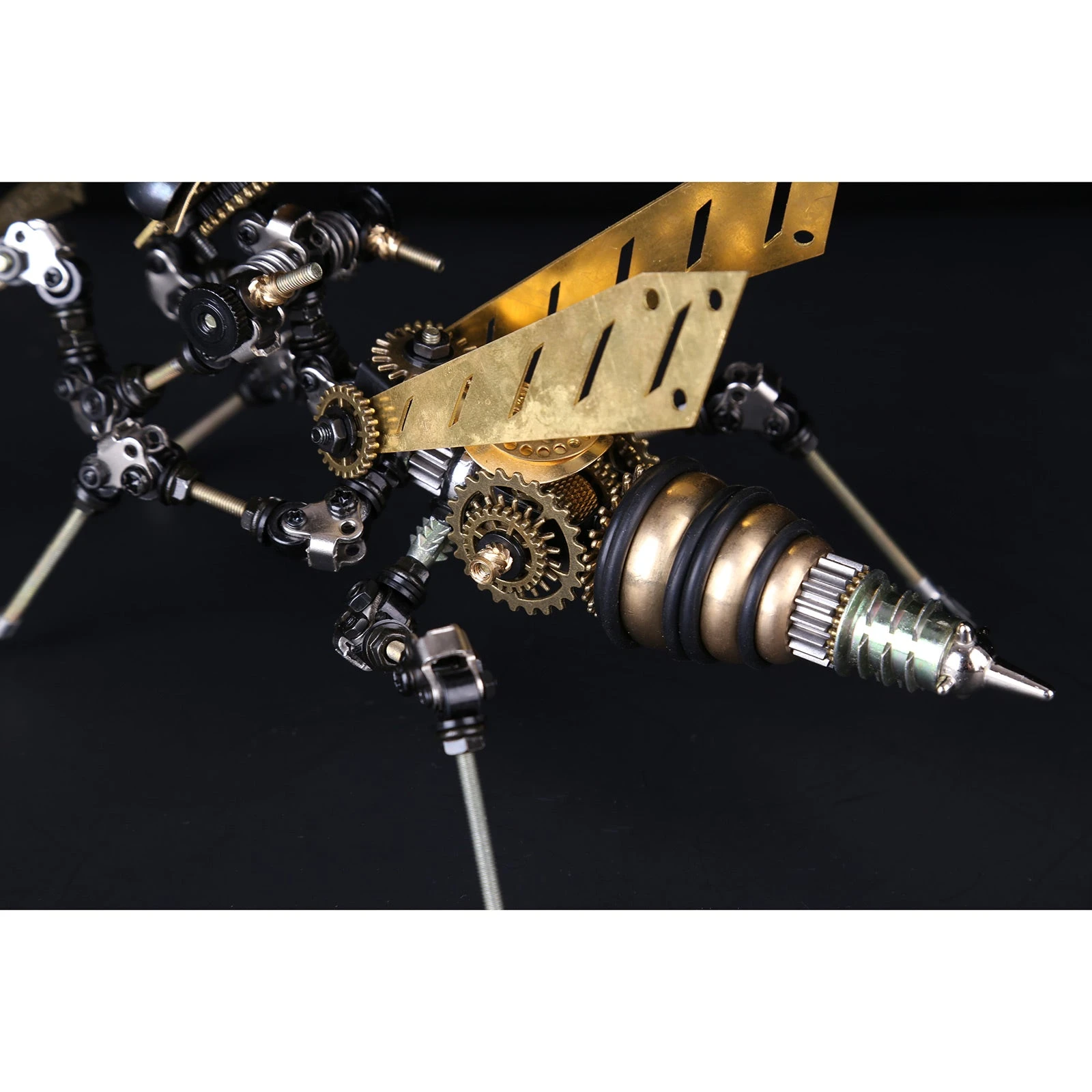 3D Puzzle Model Kit Mechanical Mantis Metal Games DIY Assembly Jigsaw Crafts Creative Gift - Image 2