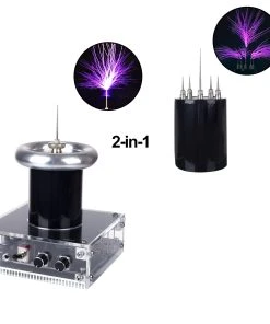 2 In 1 Multifunction Bluetooth Square Wave Music Tesla Coil Scientific Experiment Toy With 25cm Artificial Lightning