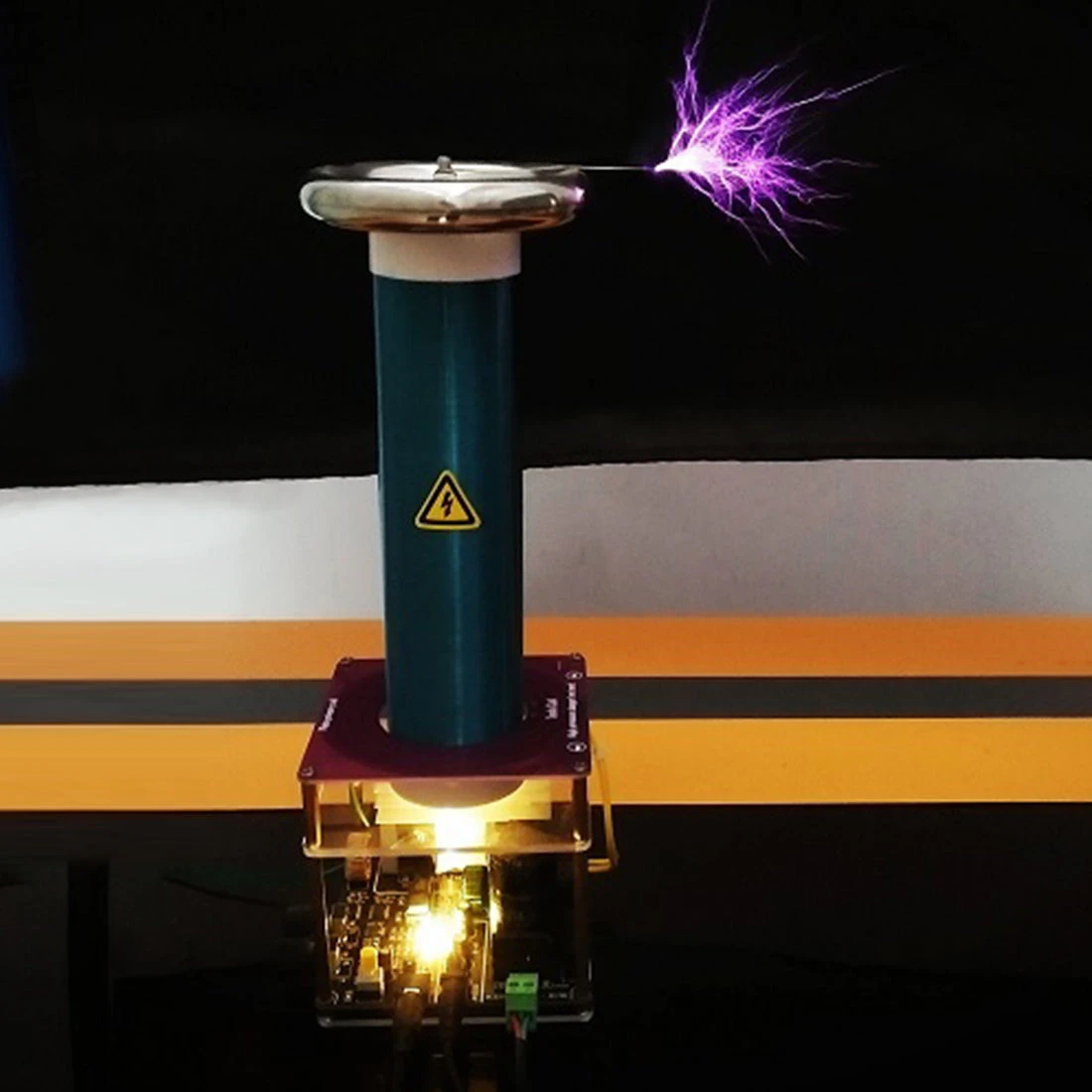 Mini Music Tesla Coil Plasma Loudspeaker With 10cm Arc - Image 8