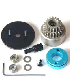 Double Gears Clutch Assembly RC Model Ship Upgrade Part For TOYAN FS-L200 Double-cylinder 4-stroke Methanol Engine Model