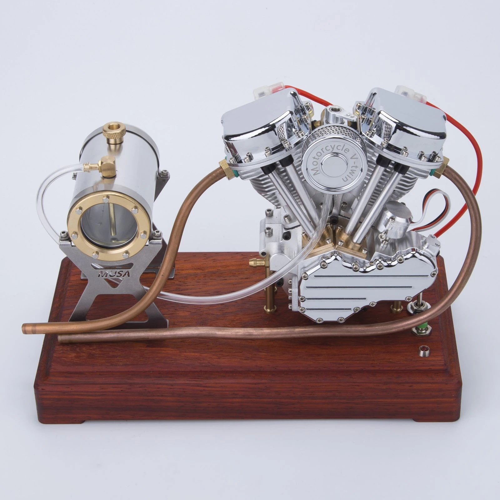 CISON FG-VT9 9cc V2 Engine And Original Parts V-twin 4-Stroke Air-cooled Motorcycle Engine - Image 12