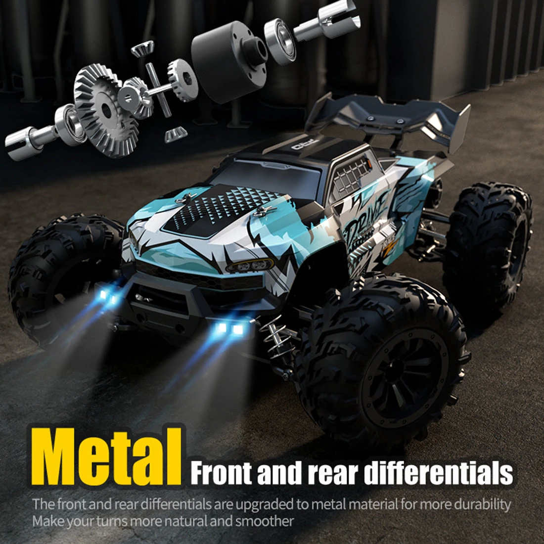 SUCHIYU 1/16 4WD 70+KM/H 2.4G RC Electric Brushless All-terrain Off-road Monster Truck Vehicle Toys Gifts - Image 11
