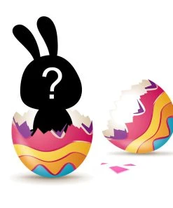 3D Metal Steampunk Puzzle Mechanical Easter Bunny Rabbit Blind Box Model DIY Assembly Animal Jigsaw Puzzle Kit With Egg -(150-300PCS)