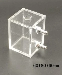 Water Tank Cooler Water Cooling Radiator With 2 9mm OD Connector And 1 Plug For Toyan FS-L400 4 Cylinder Four-stroke Engine