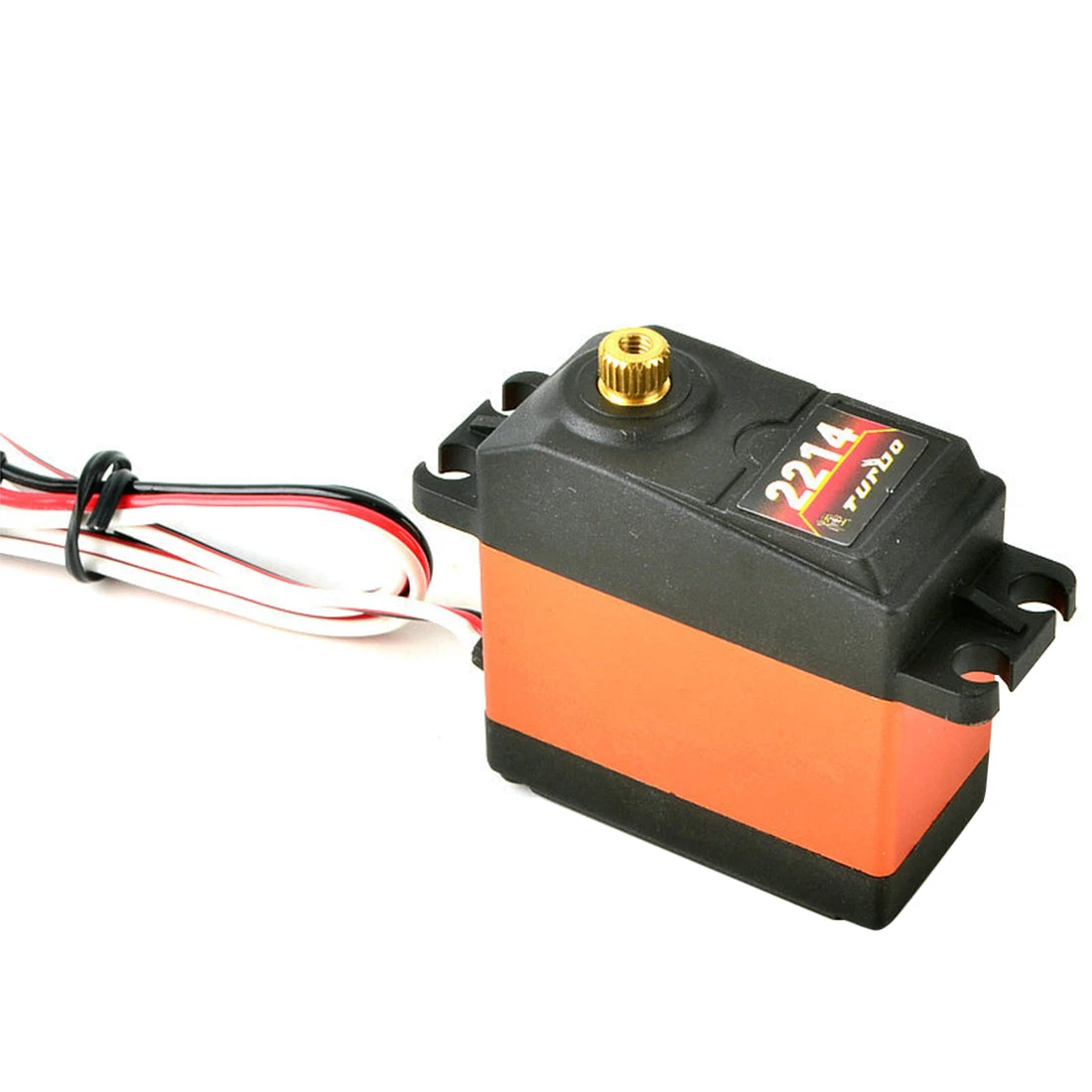 Motor ESC Steering Gear Differential Lock Servo Steering Wheel Servo Gearbox Servo Broken Transmission Servo 6CH RC Receiver For TWOLF TW-715 V8 Engine Powered 1:10 RC Off-road Kit - Image 8