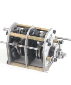 Four Gear Box Assembly DIY Modified Accessories For Methanol Engine RC Car Model (3 Forward Gears And 1 Reverse Gears)