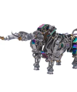 3D Puzzle Model Kit Mechanical Bull Metal Games DIY Assembly Jigsaw Crafts Creative Gift - 1087PCS