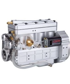 CISON FL4-175 17.5cc Flathead Inline 4 Cylinder 4 Stroke Water-Cooled Gasoline Engine Model For RC Model Car Ship Airplane