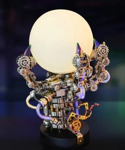 3D Metal Mechanical Dragon Claw Light Crafts DIY Assembly Model Kit Art Device For Kids, Teens And Adults-1000+PCS