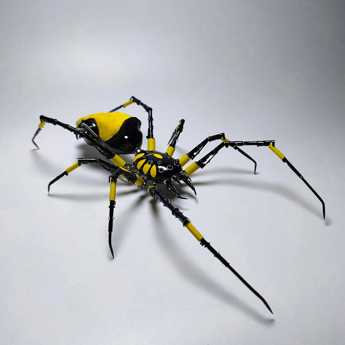 3D Metal Puzzle Steampunk Mechanical Nephila Clavata Finished (Not Assembly) Product Model Toy Kits - Image 2