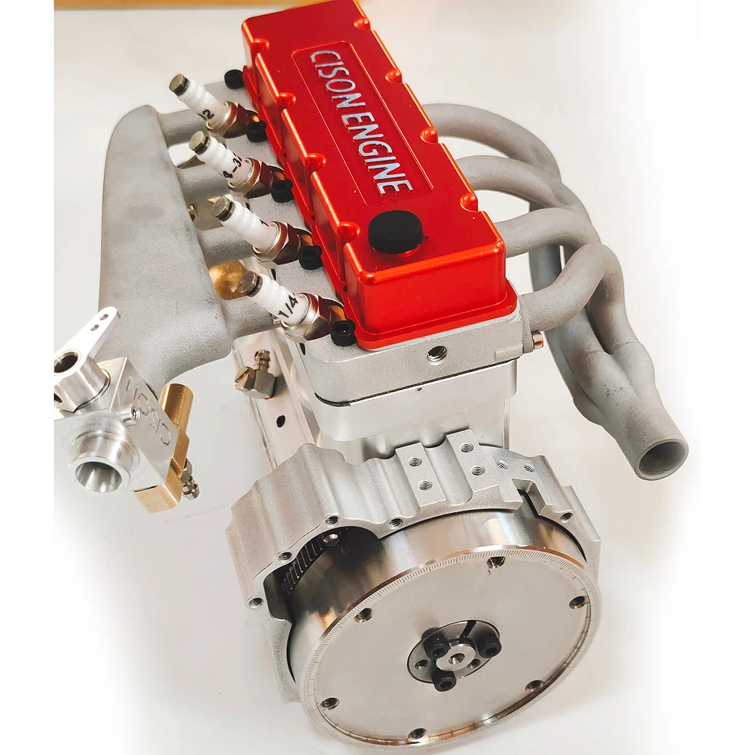 CISON L4-175 17.5cc Mini OHV Inline 4 Cylinder 4 Stroke Water-cooled L4 RC Gasoline Engine Model - Speed Up To 8,000rpm - Image 8