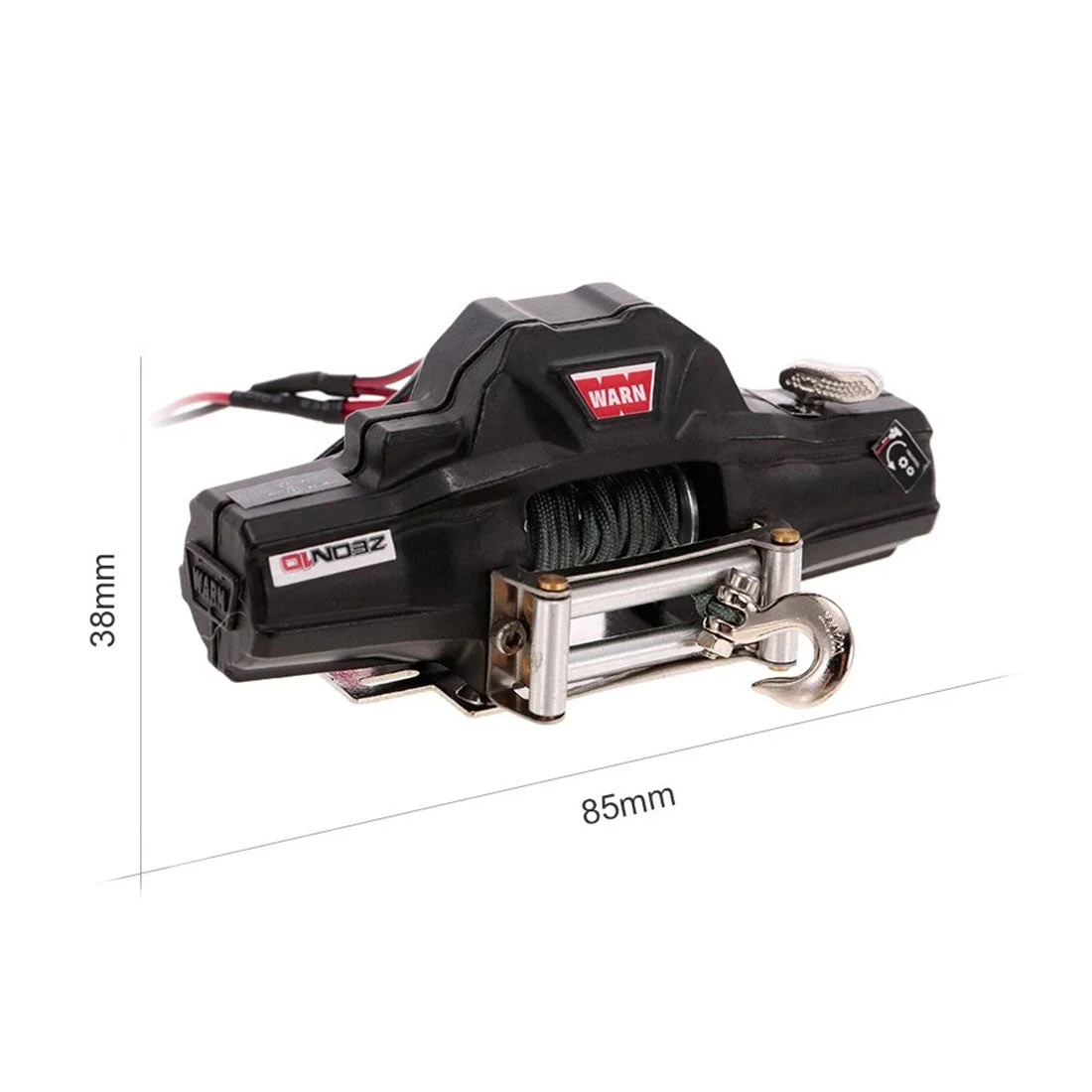 Warn Double Motors Winch With Remote Controller Receiver For HSP 1/10 Traxxas Redcat RC4WD Tamiya Axial SCX10 D91 HPI RC Car - Image 5