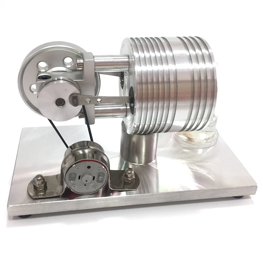 Stirling Engine With Generator External Combustion Engine Model Toy - Image 2