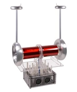 Music Tesla Coil Ambipolarity SSTC Singing Plasma Loudspeaker Artificial Lightning Magnetic Storm Coil Experiment Model