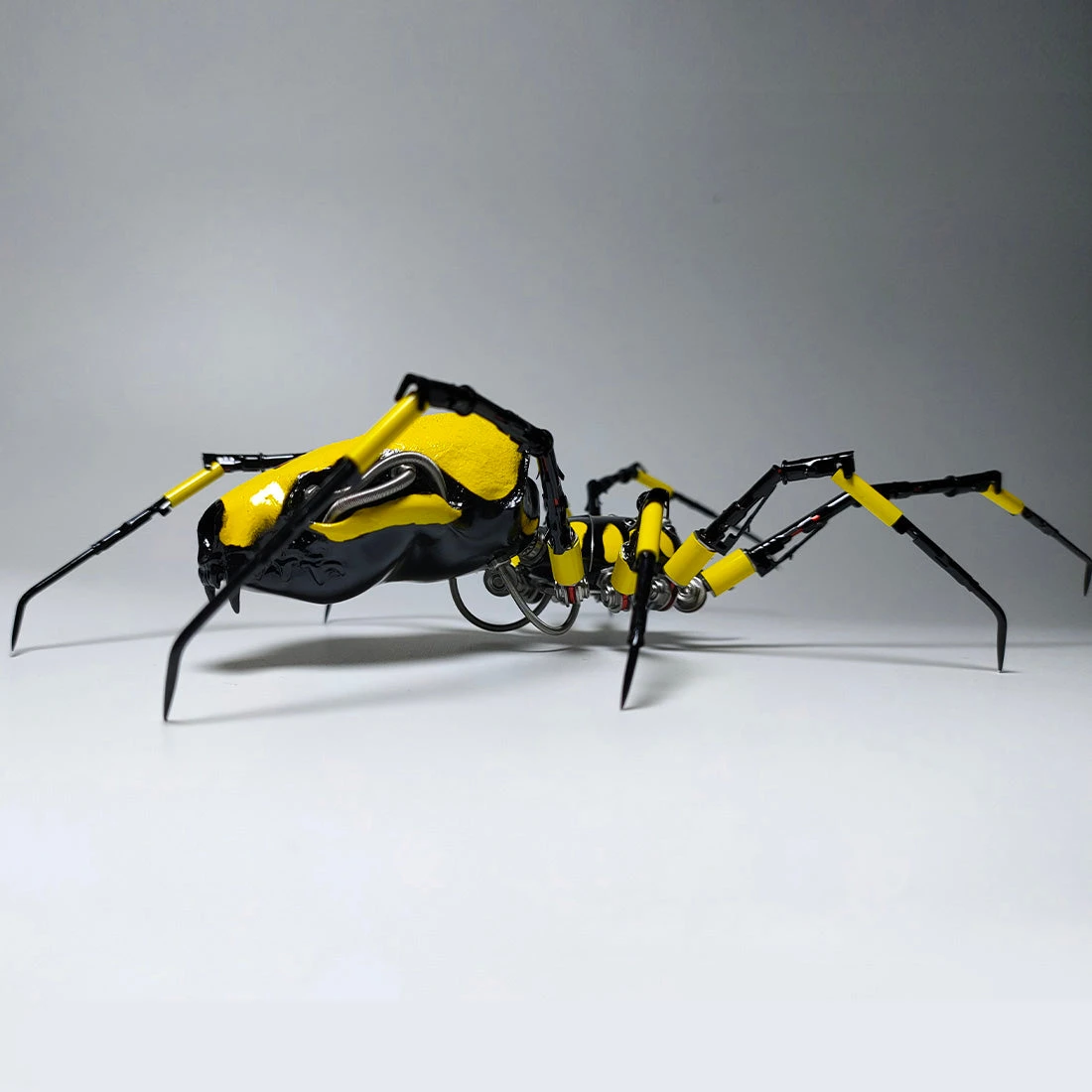 3D Metal Puzzle Steampunk Mechanical Nephila Clavata Finished (Not Assembly) Product Model Toy Kits - Image 4