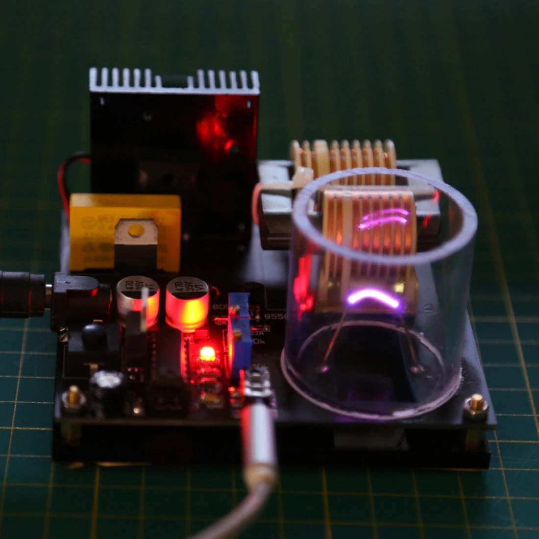 Stark Mini Plasma Speaker DIY Creative Music Toy Plasma Audio Technology Decoration - Bluetooth Version - Image 5